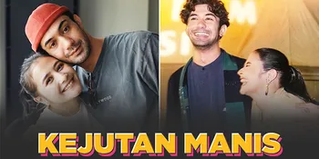 Romantis Banget, Reza Rahadian Kasih Bunga ke Prilly Latuconsina