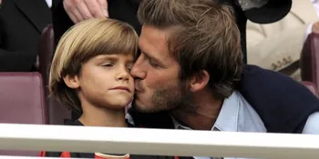 Romeo - David Beckham Saingan Jadi Model, Keren Mana?