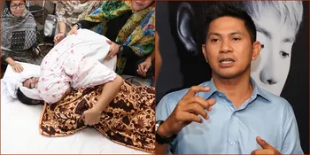 Ronny Sianturi Teteskan Air Mata di Pemakaman Yanni Libels