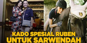 Ruben Onsu Berikan Sarwendah Hadiah Kuda sebagai Kado Valentine