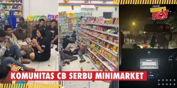Rusuh! Komunitas Motor CB Herex Serbu Minimarket &#38; Rusak Mobil Biduan, Kerugian Capai Jutaan Rupiah