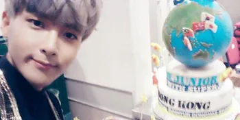 Ryeowook SuJu Rayakan Ultah ke-26 Bareng ELF Sedunia