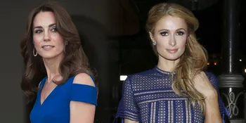 Saat Kate Middleton & Paris Hilton Kembaran Dress, Cantik Mana?
