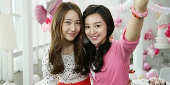 Saat Kim Ji Won Jadi Model Iklan Pembersih Muka Bareng Krystal fx