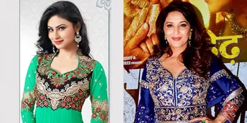 Saat Mouni Roy Ketemu Madhuri Dixit, Saling Pelukan Manis &#38; Erat