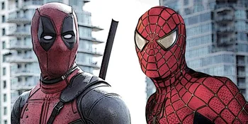 Saat Spider-Man Bergaya Ala Deadpool, Cool Abis
