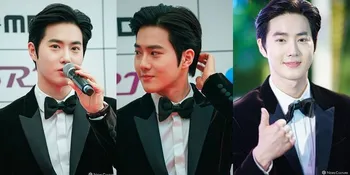 Saat Suho EXO Turun dari Mobil dan Jalan di Red Carpet, Bagai Prince Charming