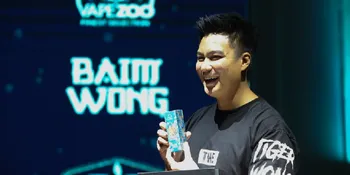 Sajikan Rasa Spesial, Baim Wong Geluti Bisnis Liquid Vape