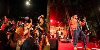 Sal Priadi Mesra Besar-Besaran Bareng Jamaah Al'Jazziah di Puncak Acara Jazz Gunung Slamet 2024
