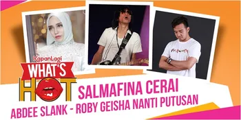 Salmafina Resmi Berpisah, Abdee Slank - Roby Geisha Gugat Cerai Istri