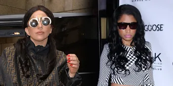 Sama-Sama Suka Tampil Nyentrik, Nicki Minaj Tiru Gaya Lady Gaga?