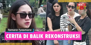 Sambangi Makam Alm. Dante, Tamara Tyasmara Buka Suara Soal Gesturenya Di Rekonstruksi Yang Viral