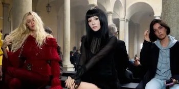 Sandara Park di Milan Fashion Week 2025, Jadi 'Korban' Kamera Fotografer