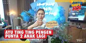 Sang Adik Lahiran Anak ke-3, Ayu Ting Ting Jadi Ingin Tambah 2 Anak