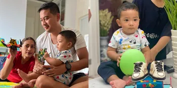 Sang Ayah Udah Kepengin Nambah Anak, Ini 7 Potret Raden Erlangga Putra Tata Janeeta dengan Brotoseno yang Kini Usia 1 Tahun