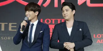 Sapa Fans di Jakarta, Leeteuk &#38; Kangin SuJu Bikin Histeris Abis