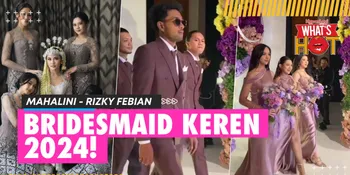 Sayang Banget! Bridesmaid Cantik Mahalini Setia Temani Hingga Akhir Acara - Ziva Magnolya Mewek