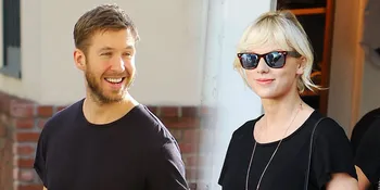 Sebelum Putus, Taylor Swift & Calvin Harris Ketahuan Ciuman