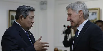 Sebelum Wawancara SBY, Harrison Ford Kirim Surat Pribadi