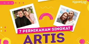 Sederet Artis Yang Pernikahannya Singkat, Ada yang 20 Hari