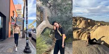 Meski dengan Outfit Casual, Ini 7 Gaya Luna Maya di Los Angeles yang Memukau - Body Goalsnya Jadi Sorotan dan Bikin Iri