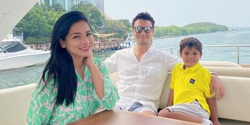 Sederhana dan Penuh Kehangatan, Titi Kamal dan Christian Sugiono Rayakan Ultah Arjuna di Rumah Aja