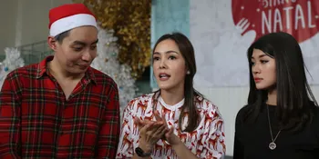 Sejumlah Artis 'Makan Siang Natal' Bersama Anak Yatim dan Lansia