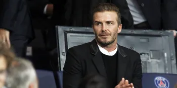 Seksi di Pantai, Ada Yang Baru Dari Penampilan David Beckham