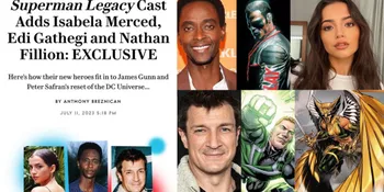 Selain David Corenswet, Ini Profil 3 Pemain Baru Film &#8216;SUPERMAN: LEGACY&#8217; Garapan James Gunn