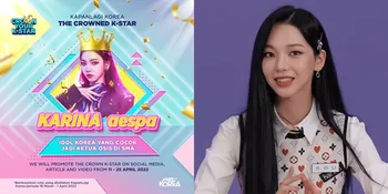 Selamat! Karina aespa Sebagai THE CROWNED K-STAR KapanLagi Korea | 'AU Karina Si Ketua OSIS Kesayangan &#38; Kakak Kelas Misterius'