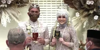Selamat! Kesha Ratuliu dan Adhi Permana Resmi Menikah