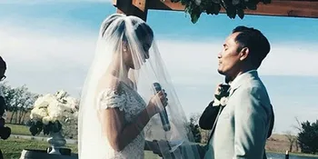 Selamat! Tanta Ginting Resmi Menikah Dengan Denalta di Texas, Amerika Serikat