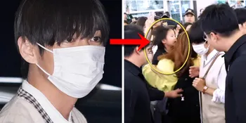 Selamatkan Penggemar yang Jatuh dan Gadis Cilik, V BTS Buat Penggemar Meleleh