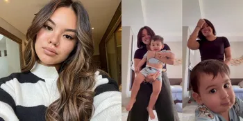 Pernah Berseteru dengan Jennifer Dunn, Ini 7 Potret Shafa Harris yang Gemas Sama Adik Sambungnya - Terlihat Begitu Sayang