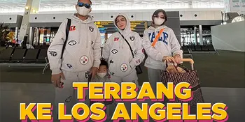 Sempat Tertunda, Bella Shofie dan Keluarga Terbang ke Los Angeles Untuk Rayakan Liburan Tahun Baru