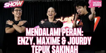 Semua Ketawa! Enzy, Jourdy, dan Maxime Joget Tepuk Sakinah Bareng Penonton
