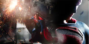Semua Promo 'MAN OF STEEL' Ibarat Puncak Gunung Es