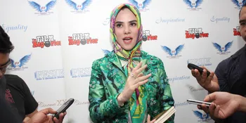 Semula Coba Pakai Hijab, Gaya Angel Lelga Malah Jadi Tren