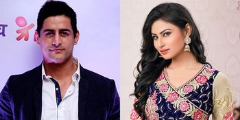 Senangnya, Mouni Roy Rayakan Diwali Bareng Mohit Raina dan 'Anak'