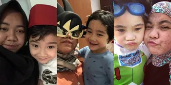 Sering Terlihat Cuek, 8 Potret Manis Kebersamaan Rafathar Bareng Lala yang Narsis Abis - bak Kakak Sendiri
