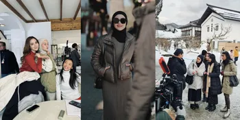 Serunya Syuting 'WINTER ELEGY' di Jepang: Dinda Hauw Lawan Dingin Ekstrem dengan Rendang &#38; Tongkol Balado!
