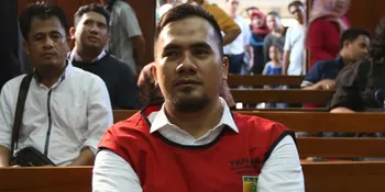 Sesaat Sebelum Pembacaan Tuntutan, Saipul Jamiell Tetap Tegar