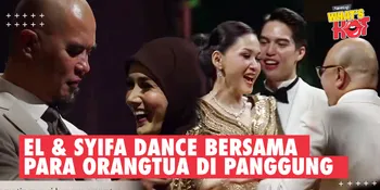 Setelah 1st Dance, El Rumi & Syifa Hadju Ajak 3 Couple Orangtua Mereka Ikut Menari Di Panggung