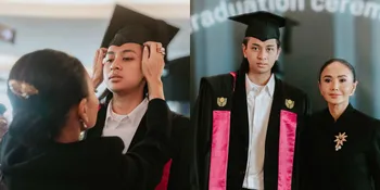 Setrikakan Baju Kelulusan Anak, Begini 7 Potret Yuni Shara di Wisuda Cavin Putra Sulungnya - Tampil Elegan bak Wanita Keraton