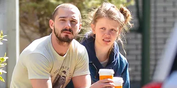 Shia LaBeouf - Mia Goth Diam-Diam Sudah Tunangan?