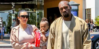 Shopping Seru Bareng Kim & Kanye, Ini Gaya Keren North West