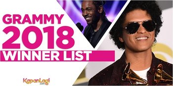 Siapa Saja yang Berjaya di Grammy 2018? Intip Videonya