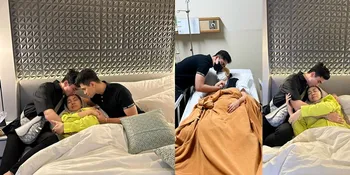 Sibling Goals, Ini Sederet Momen Verrell Bramasta dan Athalla Naufal Jaga Venna Melinda - bak Bodyguard sang Mama