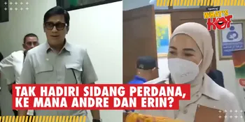 Sidang Perdana Perceraian Digelar, Andre Taulany dan Erin Justru Kompak Tidak Hadir