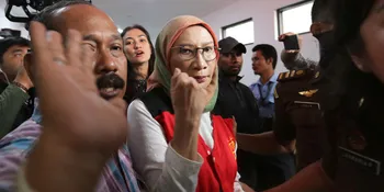 Sidang Perdana Ratna Sarumpaet Diwarnai Aksi Demo Massa Pendukungnya